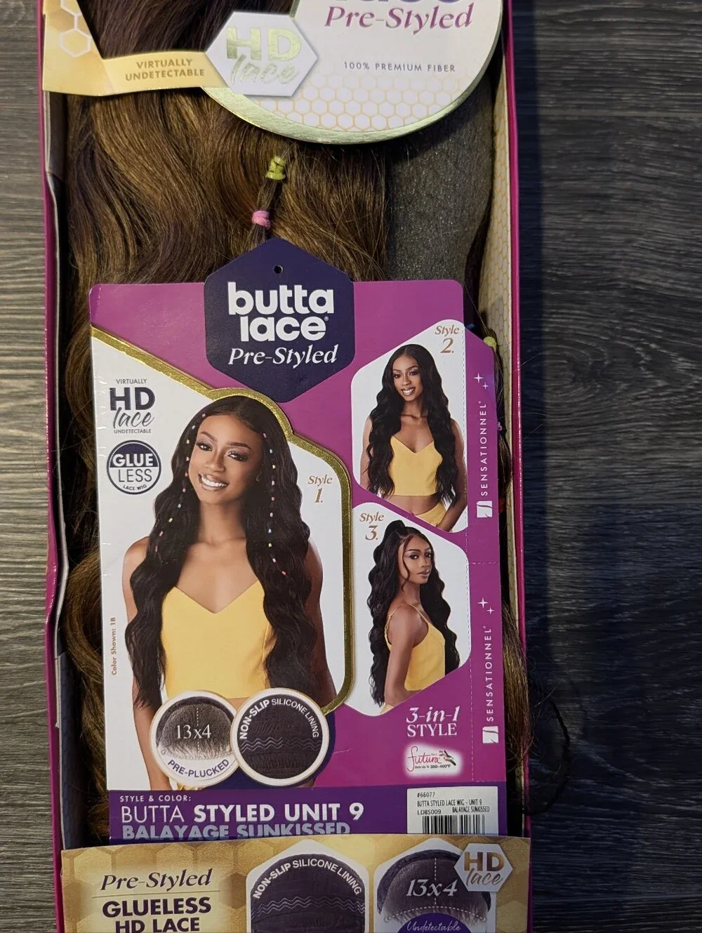 Sensationnel Butta Lace Pre-Styled Glueless 13x4 HD Lace Front Wig - BUTTA